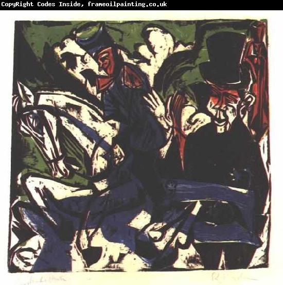 Ernst Ludwig Kirchner Schlemihls entcounter with small grey man